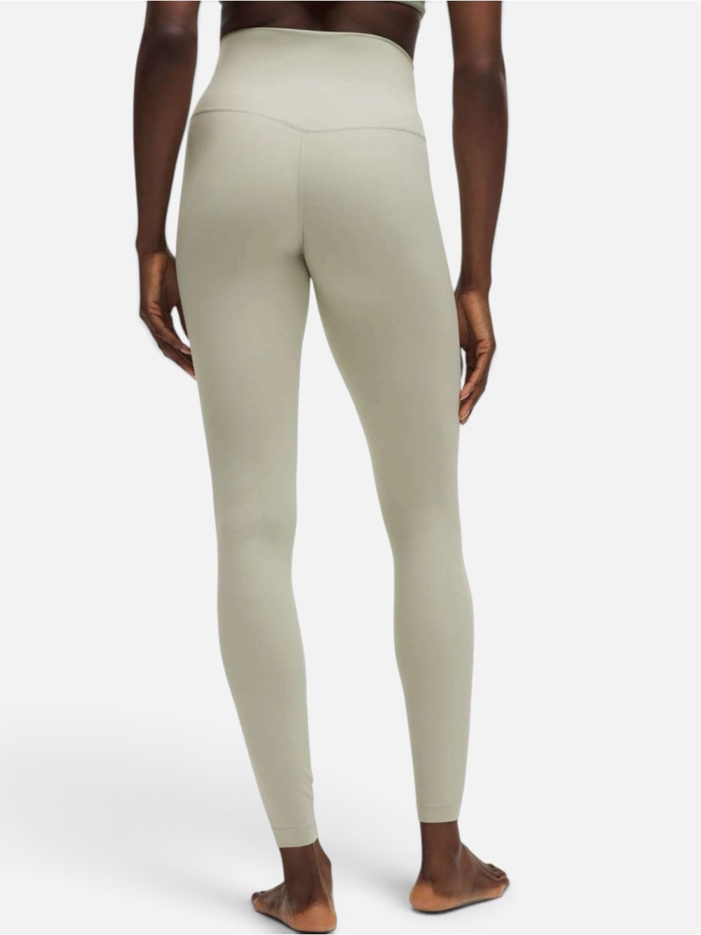 Lululemon Align Pant 28" Size 0 Fog Green Double Lined HR